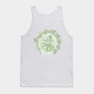 Succulent Sprite - Aeonium Sunburst Tank Top